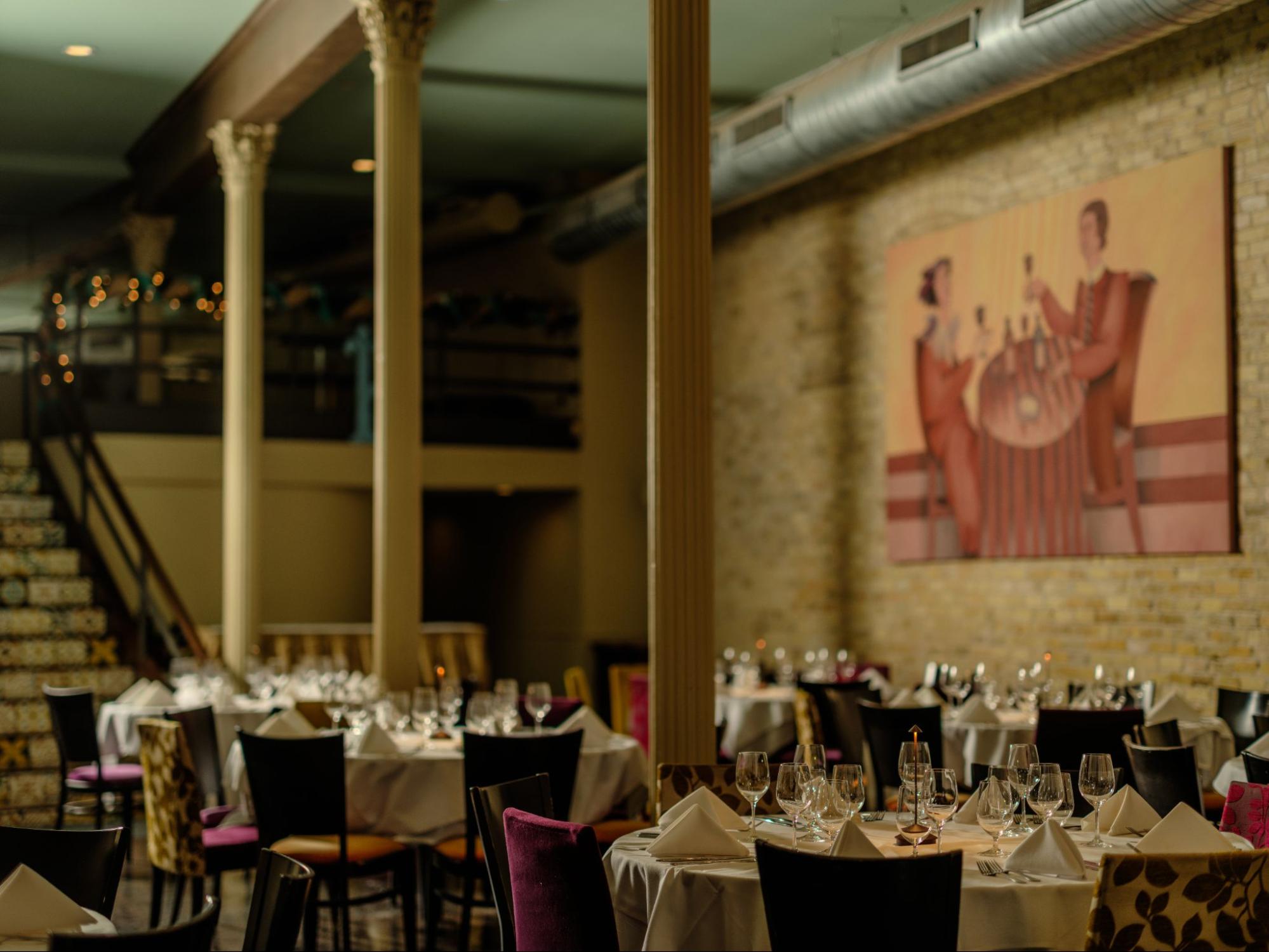 Firewheel private event room
